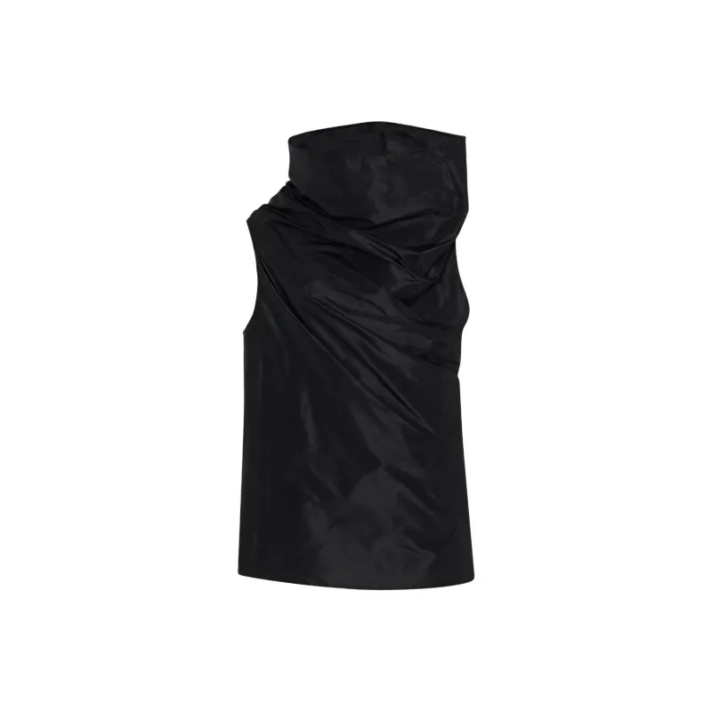 THE ROW Aria Asymmetric Organza Top-0