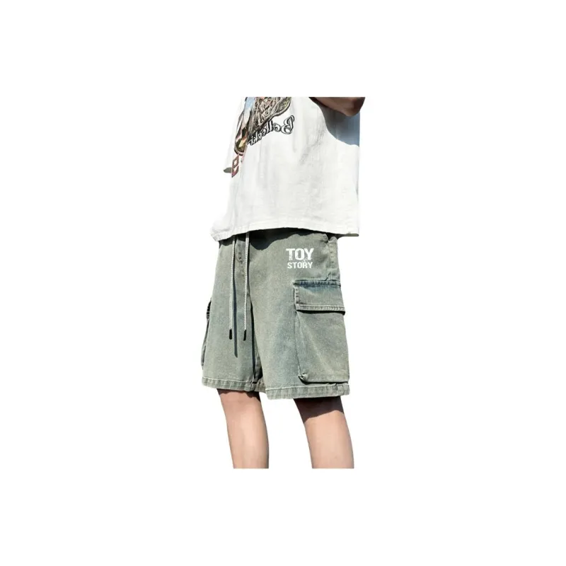 Disney Denim Shorts Unisex-15