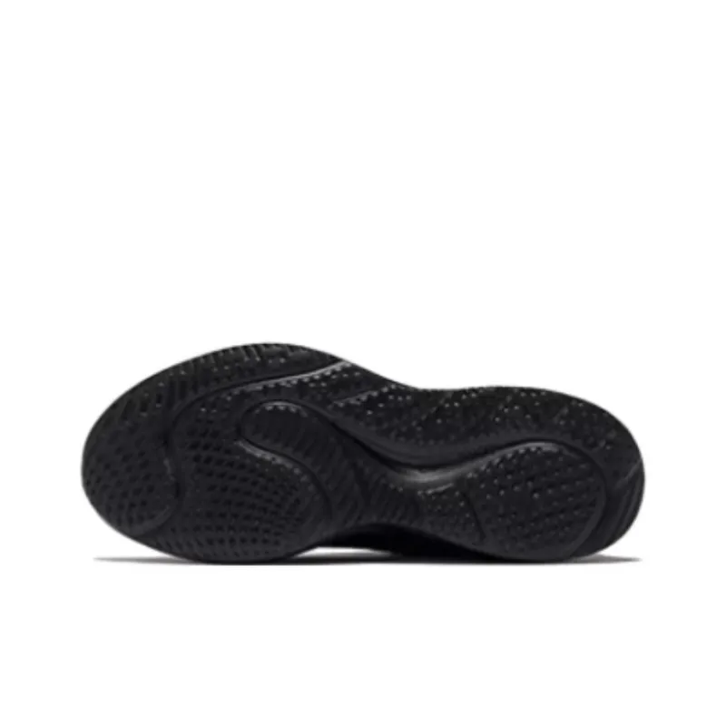 Erke Cushioning, Slip Resistant, And Abrasion Resistant Low Top Casual Running Shoes Women's Jet Black-4