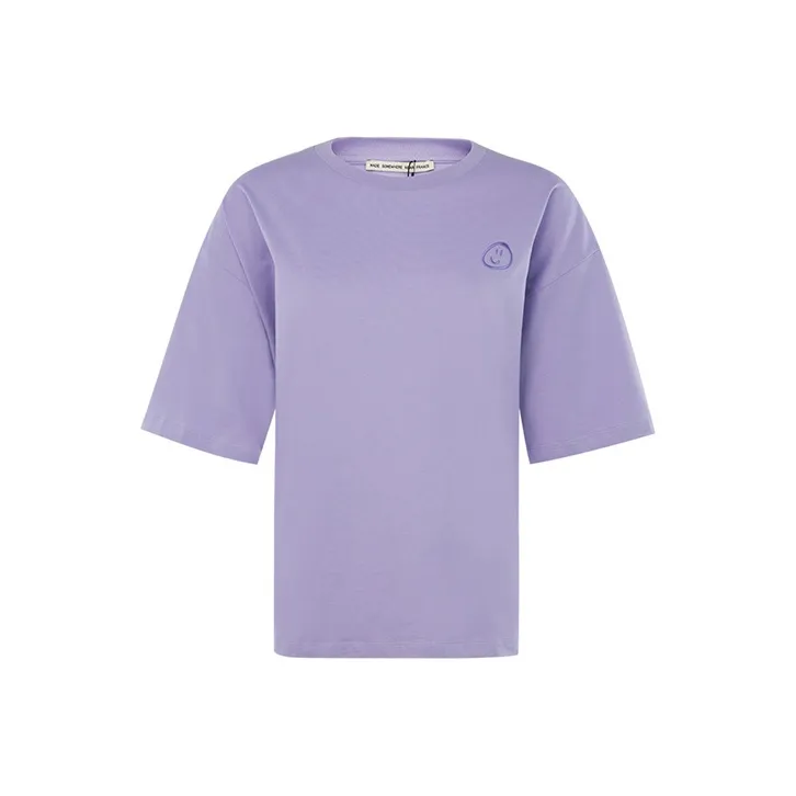 ETRE CECILE SS21 Straight T-Shirt Women's Light Purple-0