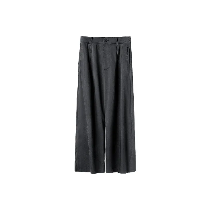 HUANXIANGZHE Casual Pants Unisex Black-0
