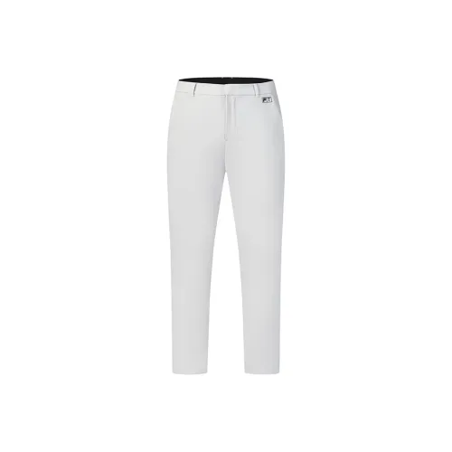 FILA Casual Pants Men's Semi Transparent Curtain Gray