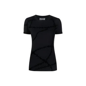 VERSACE JEANS COUTURE T Shirts Women's Black