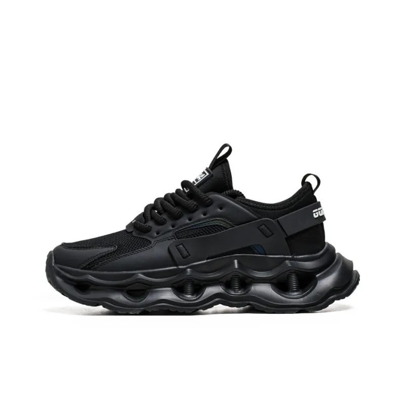 OFFER AITR Cushioning, Slip Resistant, And Abrasion Resistant Low Top Chunky Sneakers Men's-0