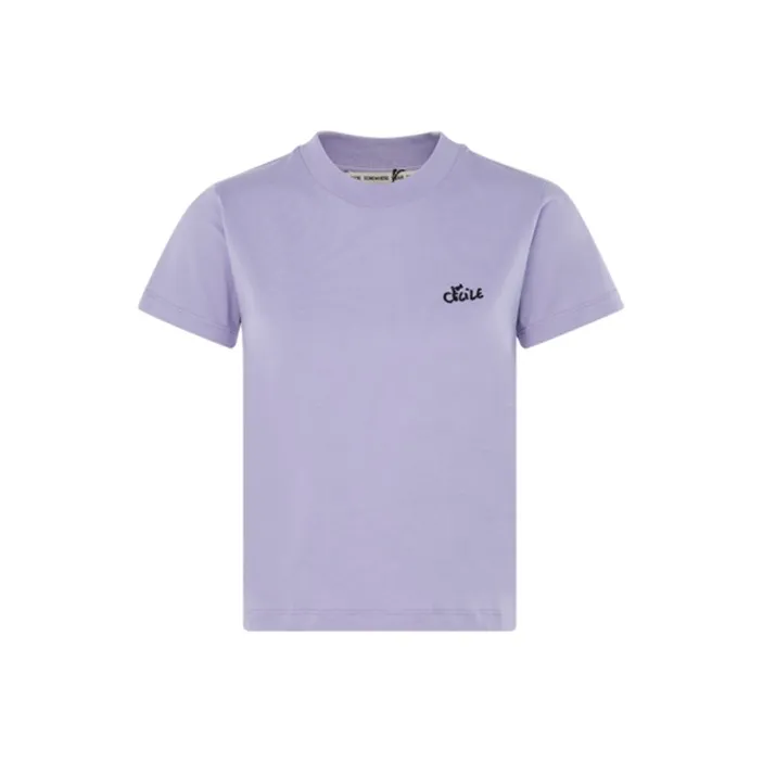 ETRE CECILE SS21 Straight T-Shirt Women's Light Purple-0