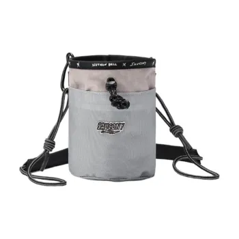 Saucony Outdoor Crossbody Bag Unisex Vermilion Coffee/Azure Gray