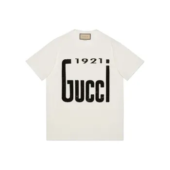 GUCCI '1921 GUCCI' Print T shirt