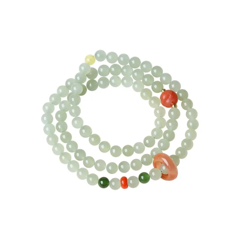 GOLDFISH ALLEY Bracelets Pale Greenish White Jade Women's-0