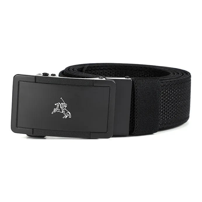 POLOMEISDO Nylon Webbing Stretch Belt Unisex Width 3.5CM-11