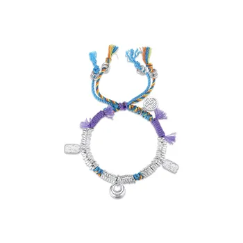 IDEAL 999 Fine Silver Pure Silver Bracelets Unisex