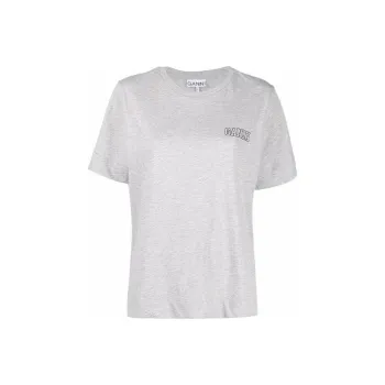GANNI T Shirts Women's Gray