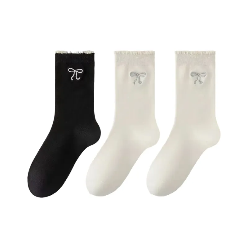 LUNNIFEIYA Mid Calf Socks Women's Combo Set-18