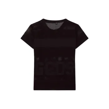 GCDS Logo Net T shirt