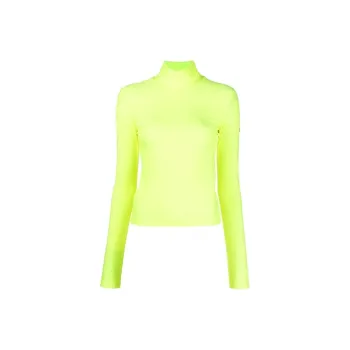 DIESEL Crop Tops Women's Neon Green
