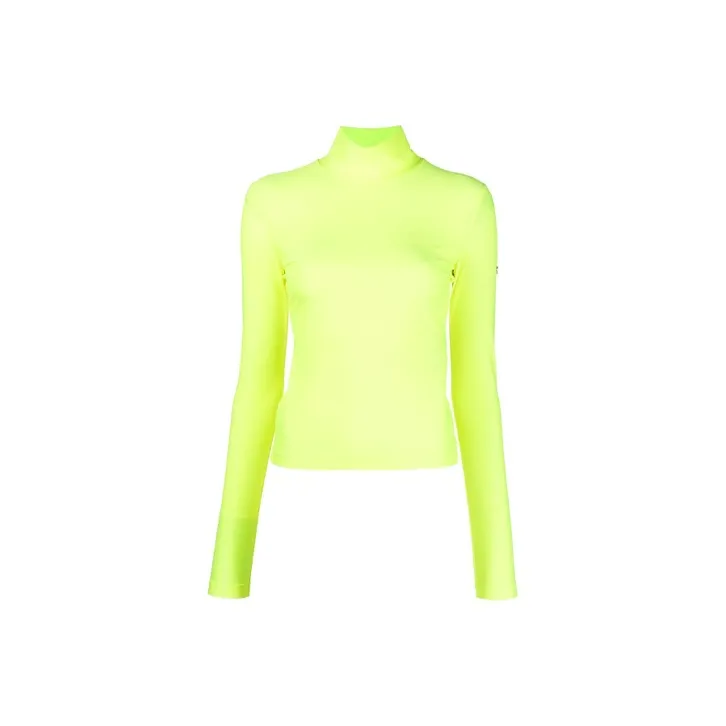 DIESEL Crop Tops Women's Neon Green-0