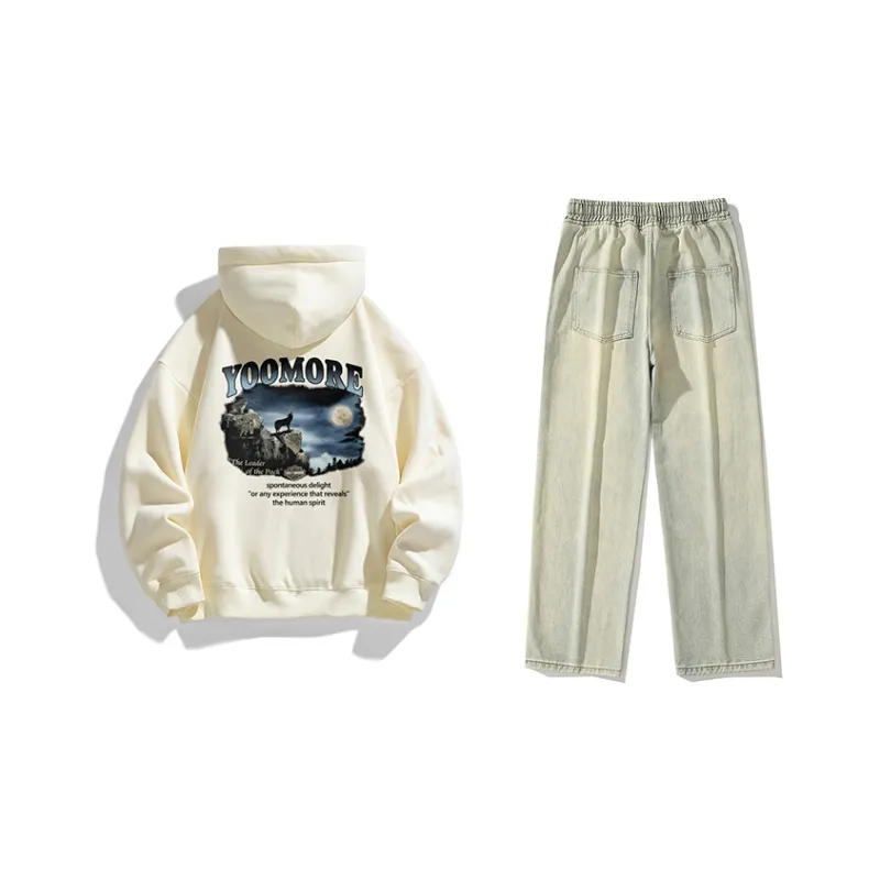 YooMore Sweatshirt Sets Unisex-16
