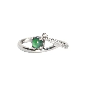 GUANFEI Ice Glutinous Jadeite Rings Women's