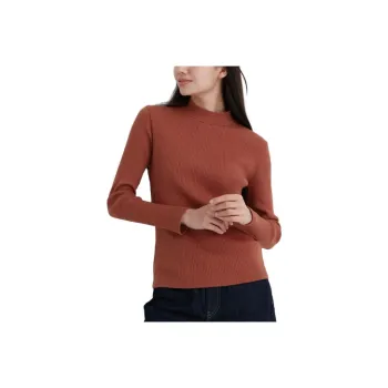 UNIQLO T Shirts Women's 28 Dark Orange