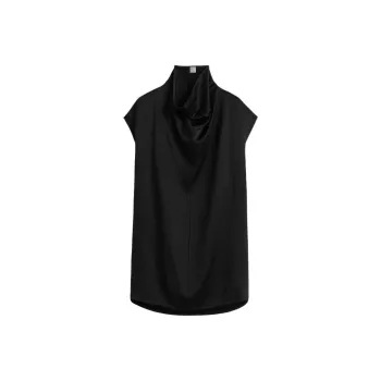 TOTEME Funnel Neck Sleeveless Top