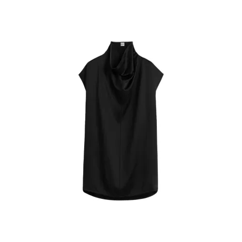 TOTEME Funnel Neck Sleeveless Top