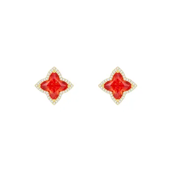 TWINKLE ANGEL 925 Sterling Silver Stud Earrings Women's