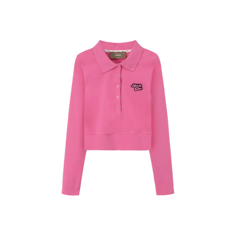 CHUU Straight Long-Sleeved T-Shirt Women's-1