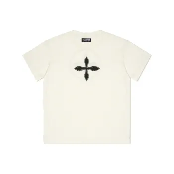 SMFK T Shirt Unisex Snow Mountain White
