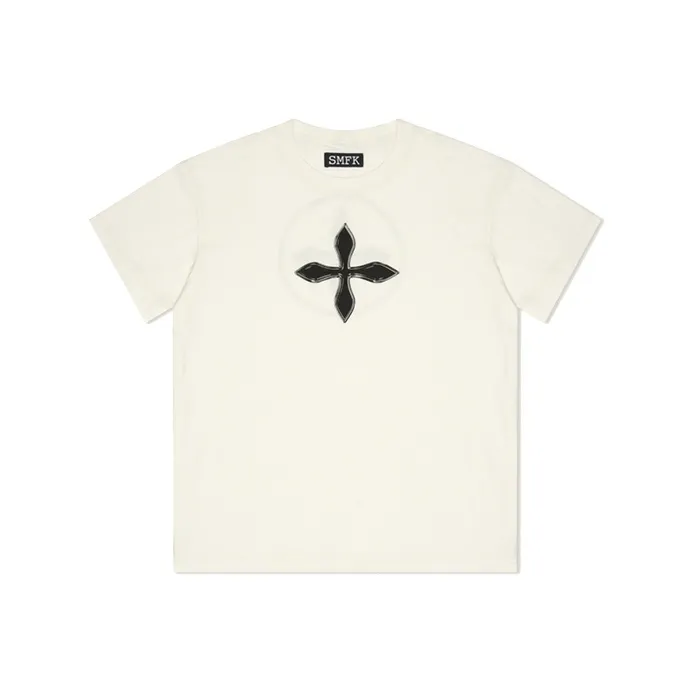 SMFK T Shirt Unisex Snow Mountain White-0