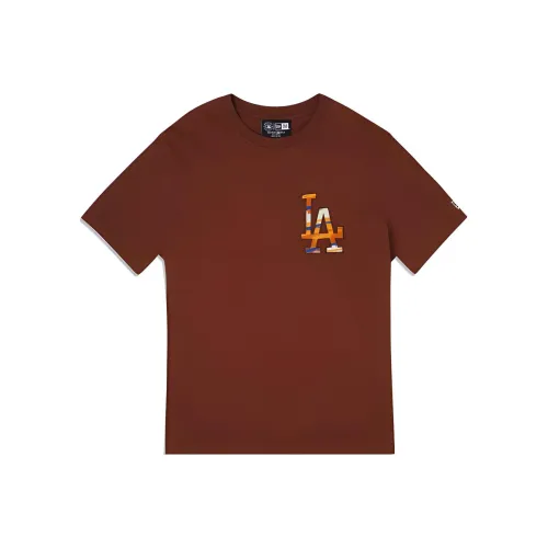 Mlb X New Era Los Angeles Dodgers T-Shirts Women's Brown