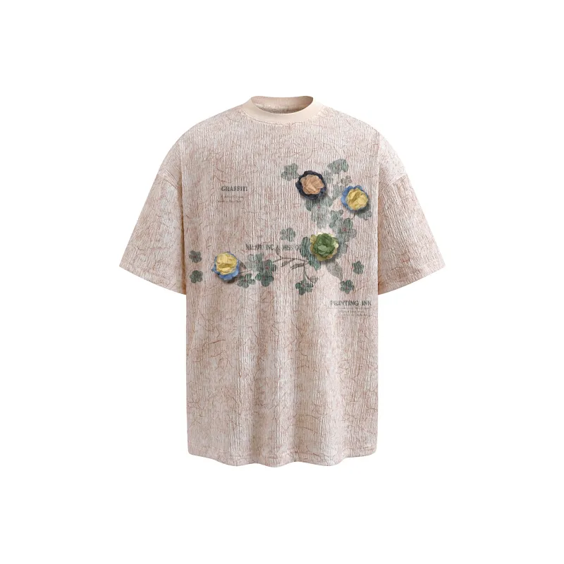BEAR UNION T Shirts Unisex Pink-0
