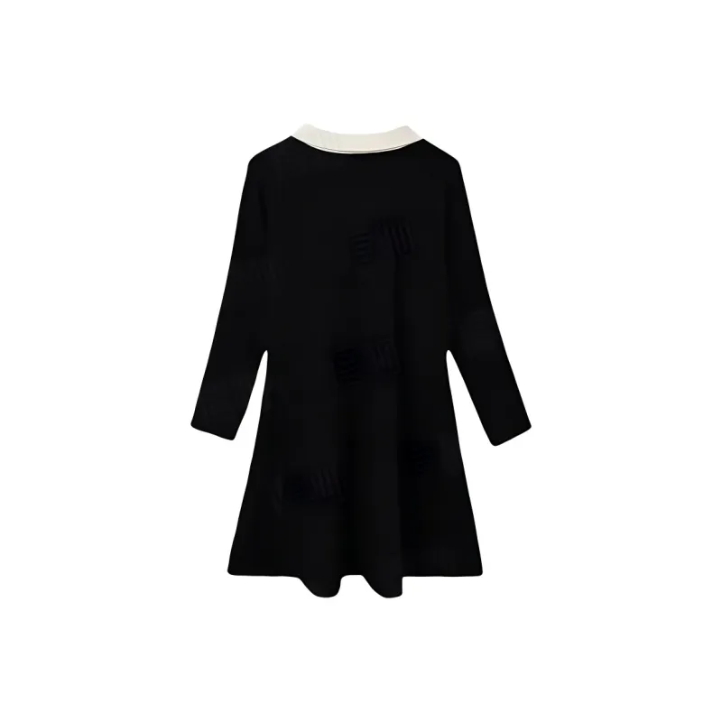 CZMO Long Sleeved Dress Women's Black-1