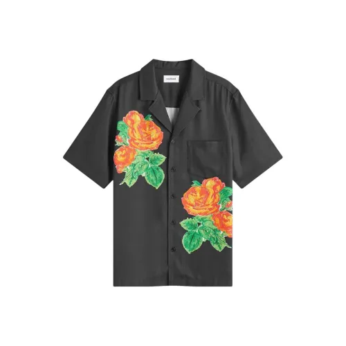 Soulland 블랙 남성 셔츠
