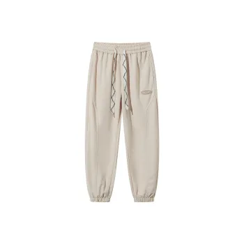 K bird Knitted Fabric Casual Pants Unisex
