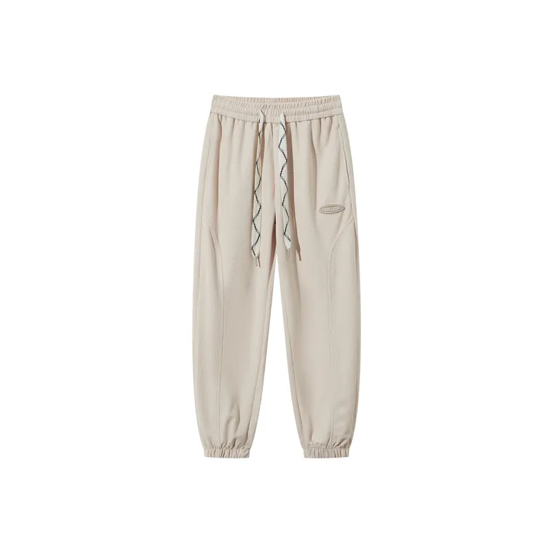K bird Knitted Fabric Casual Pants Unisex-0