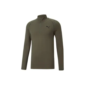 PUMA Workout Clothing Men's Olive Green