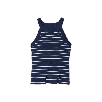 UNIQLO Tank Tops Women's Navy Blue