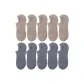 10 Pack (Khaki 5+Blue Gray 5)