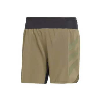 Adidas Agravic Trail Running Shorts Sports Shorts Men's Olive Green