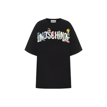 MOSCHINO x SESAME STREET FW21 T Shirt Women's Black