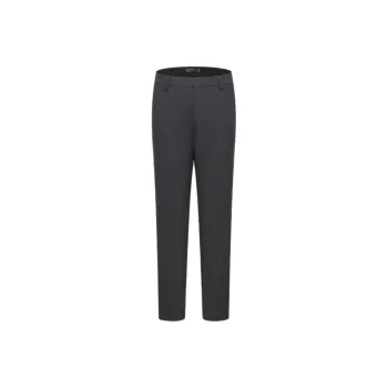Biyin Leufen Casual Pants Men's Black Gray