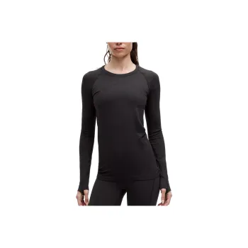 Lululemon Swiftly TechLong-Sleeve Regular T-Shirt Women's Black