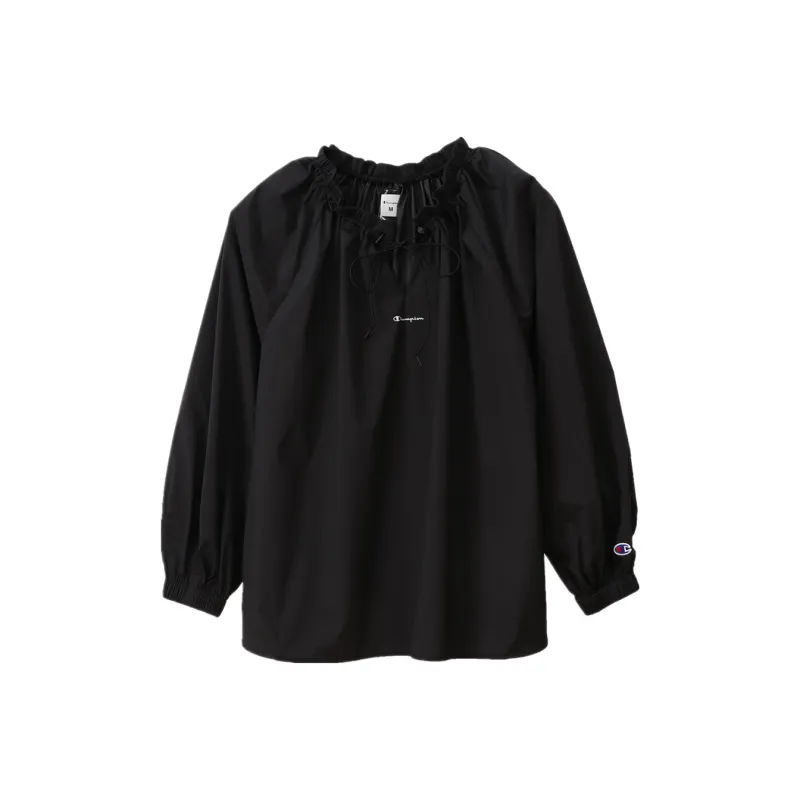 Champion Straight Long Sleeved T Shirt Japan Version Women's-0