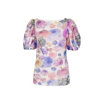 GANNI T-Shirts Women's Purple