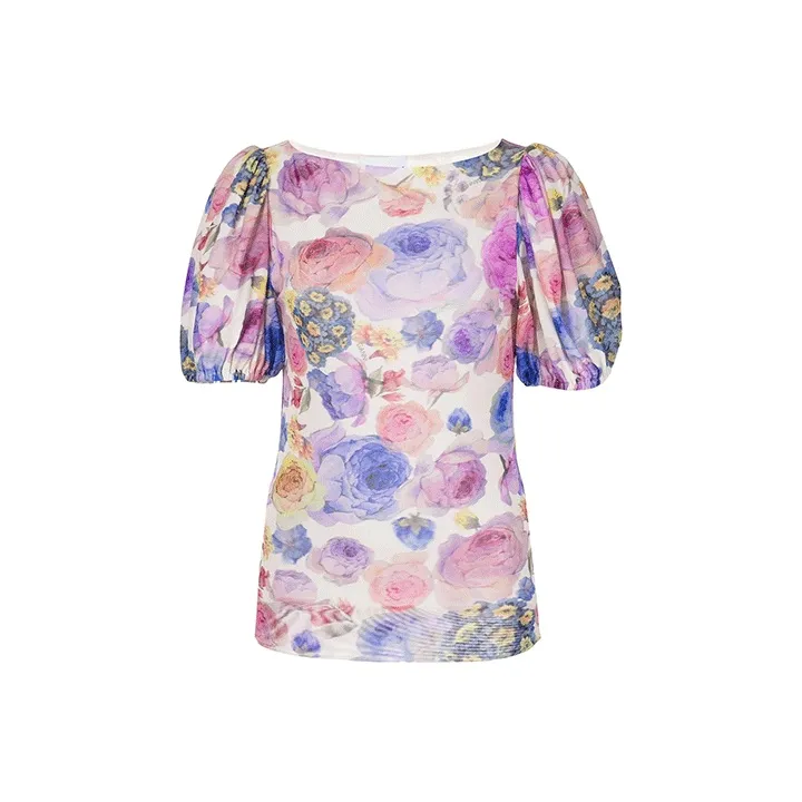 GANNI T-Shirts Women's Purple-0