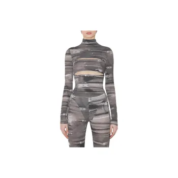 Misbhv T-Shirts Women's Gray