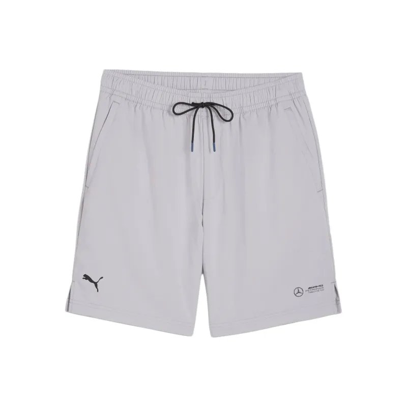 PUMA Mercedes-AMG Petronas Motorsport Sports Shorts Men's Silver-0