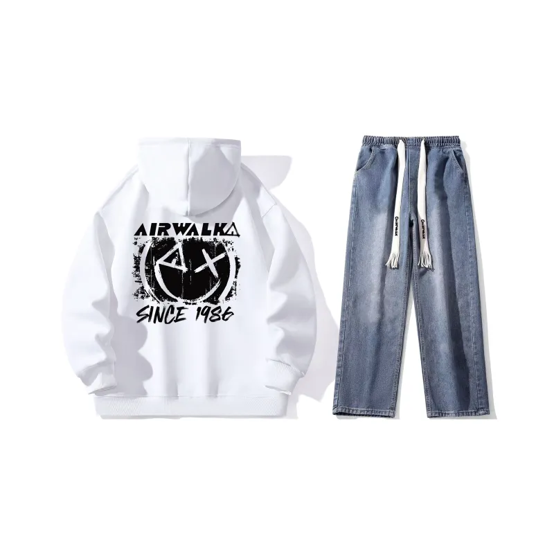 Airwalk Sweatshirt Sets Unisex-15