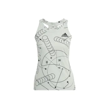 Adidas Tank Tops Women's Linen Green