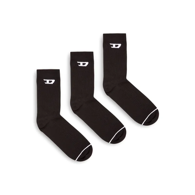 DIESEL Mid Calf Socks Men's 3 Pack-1