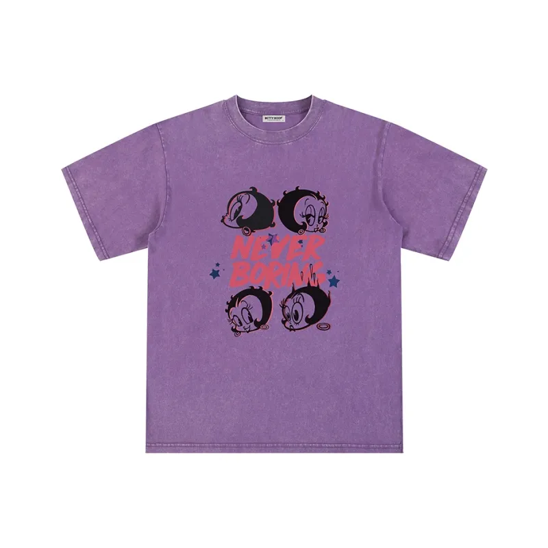 BETTY BOOP Short Sleeved T Shirts Unisex-6